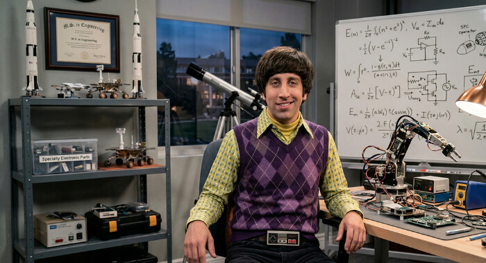 Simon Helberg as Howard Wolowitz: The Mama’s Boy With the Bold Wardrobe