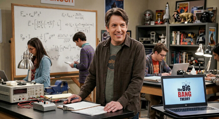 John Ross Bowie as Barry Kripke: The Lisping Lab Rival Who Loved to Gloat