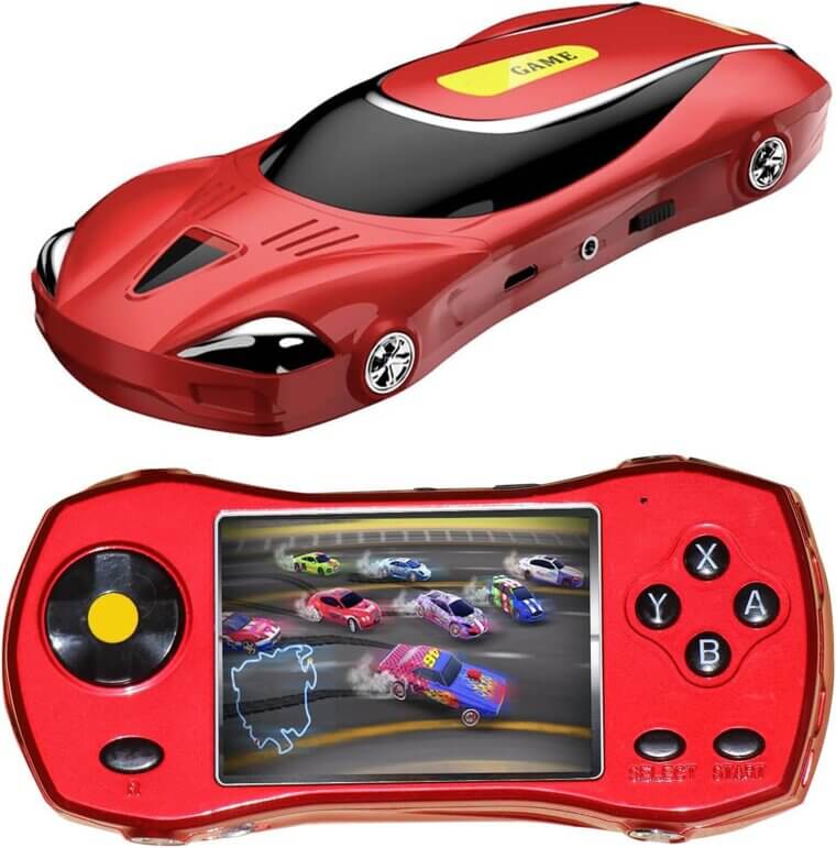 Kids Retro Game Console - 240 Games, Rechargeable, Portable Fun - Now 20% Off!