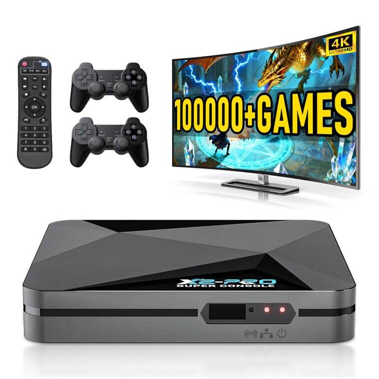 Super Console X2 Pro Retro Fun with 100,000+ Games 