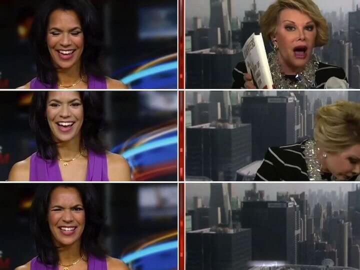 Joan Rivers Stormed off Camera
