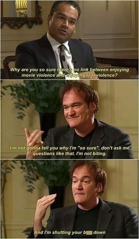 Quentin Tarantino Made Sure to Stand His Ground