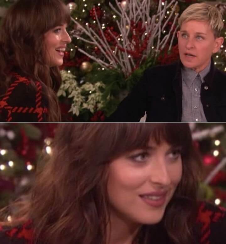 Dakota Johnson Called Out Ellen's Lies