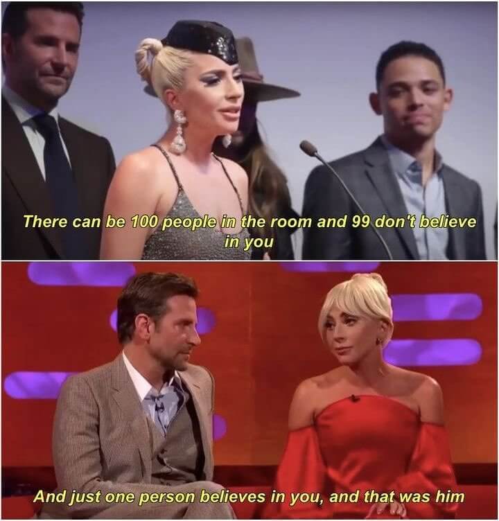 Lady Gaga Repeated Herself Again and Again