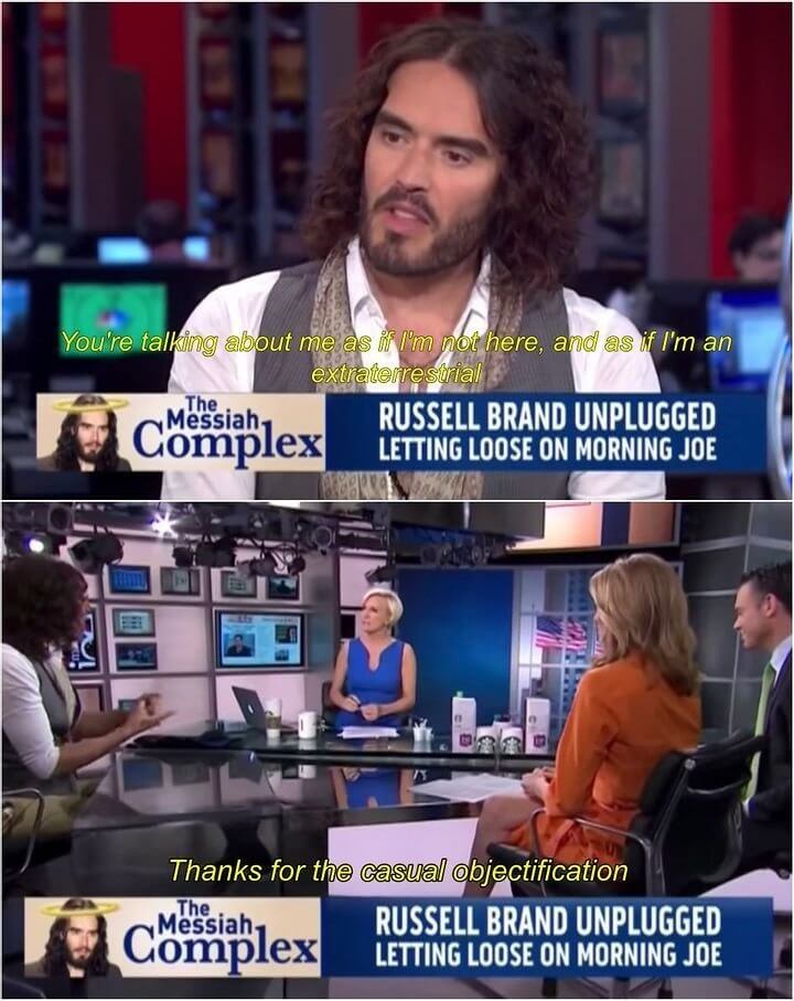 Russell Brand Felt Like an Alien