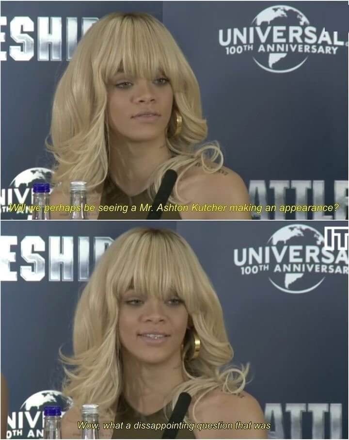 Rihanna Was Just Super Disappointed
