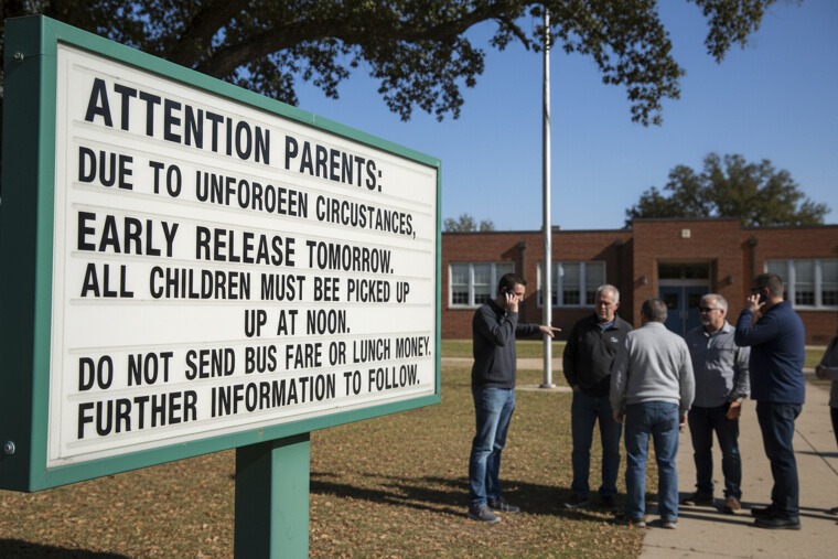 The School Sign That Made Parents Panic