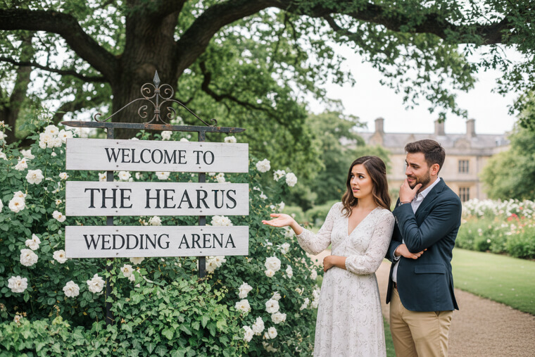 The Wedding Venue Sign That Made Brides Reconsider