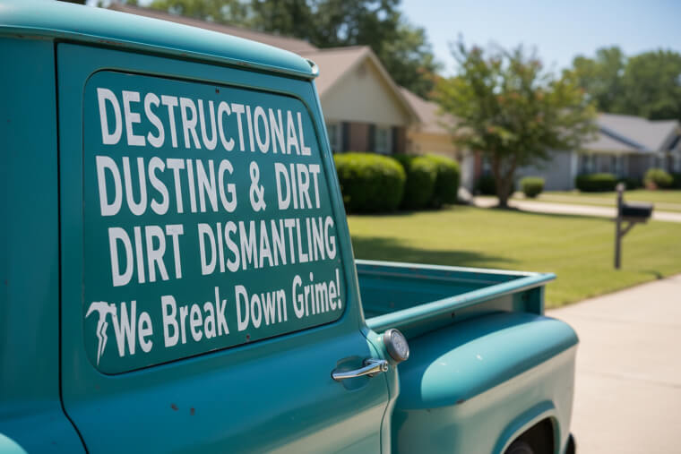 The Cleaning Service Sign That Made Housework Sound Destructive