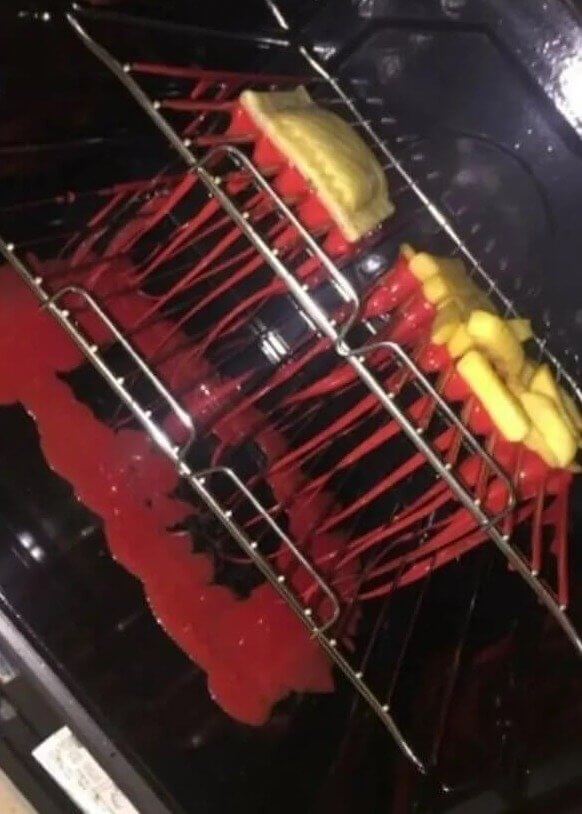 When You Accidentally Cook the Chopping Board