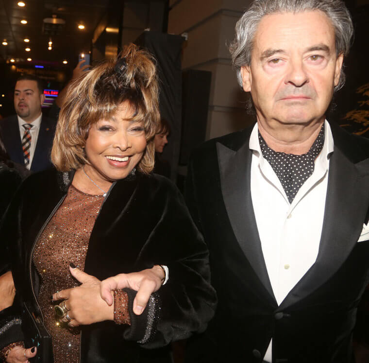 Tina Turner y Erwin Bach