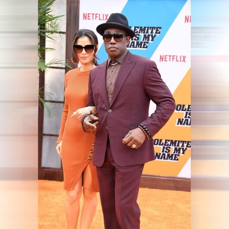 Wesley Snipes y Nakyung Park