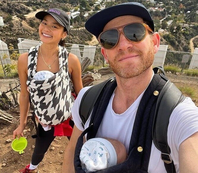 Jamie Chung y Bryan Greenberg