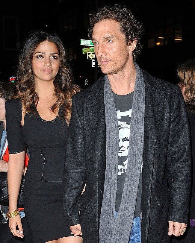 Matthew McConaughey y Camila Alves