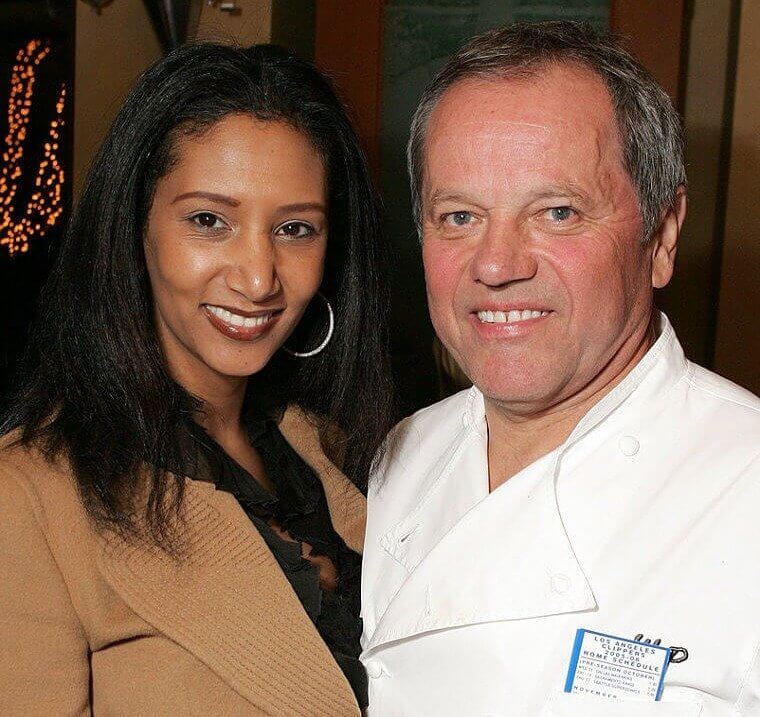 Wolfgang Puck y Gelila Assefa