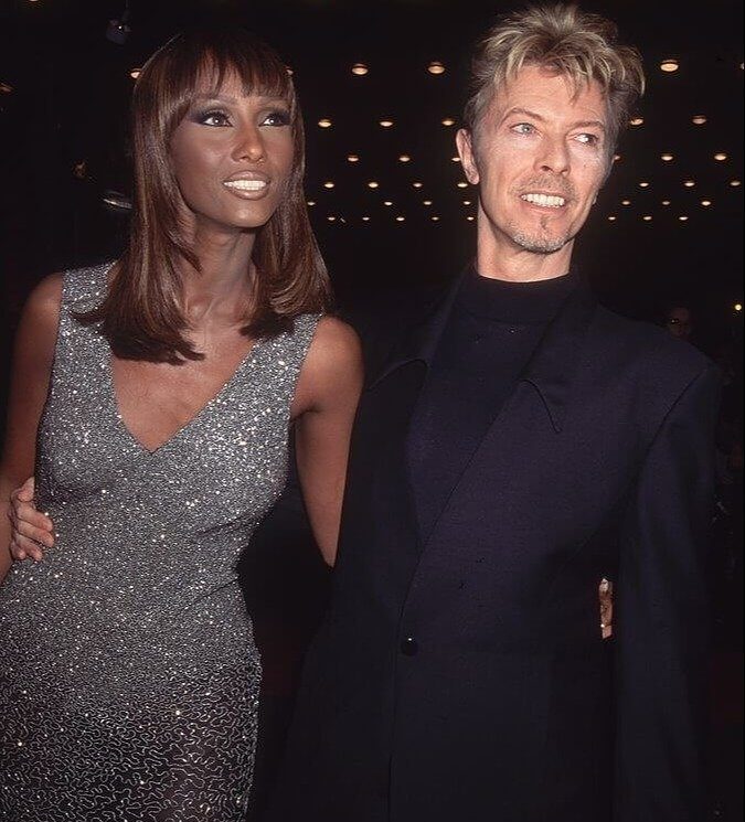 David Bowie y Iman