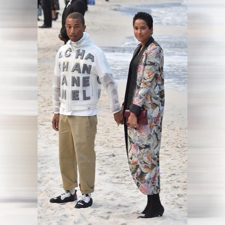 Pharrell Williams y Helen Lasichanh