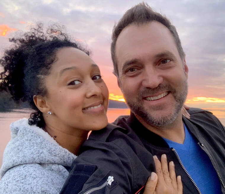 Tamera Mowry y Adam Housley