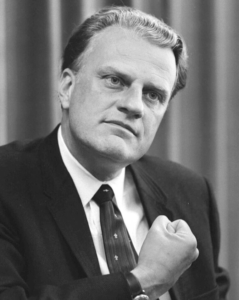 Valeur nette de Billy Graham : 25 millions de dollars