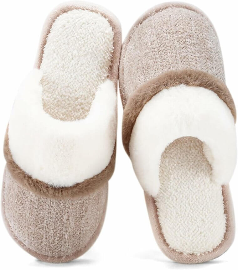 Cozy Fuzzy Slippers for Women - Perfect Indoors & Outdoors - Don’t Miss the 47% Discount!