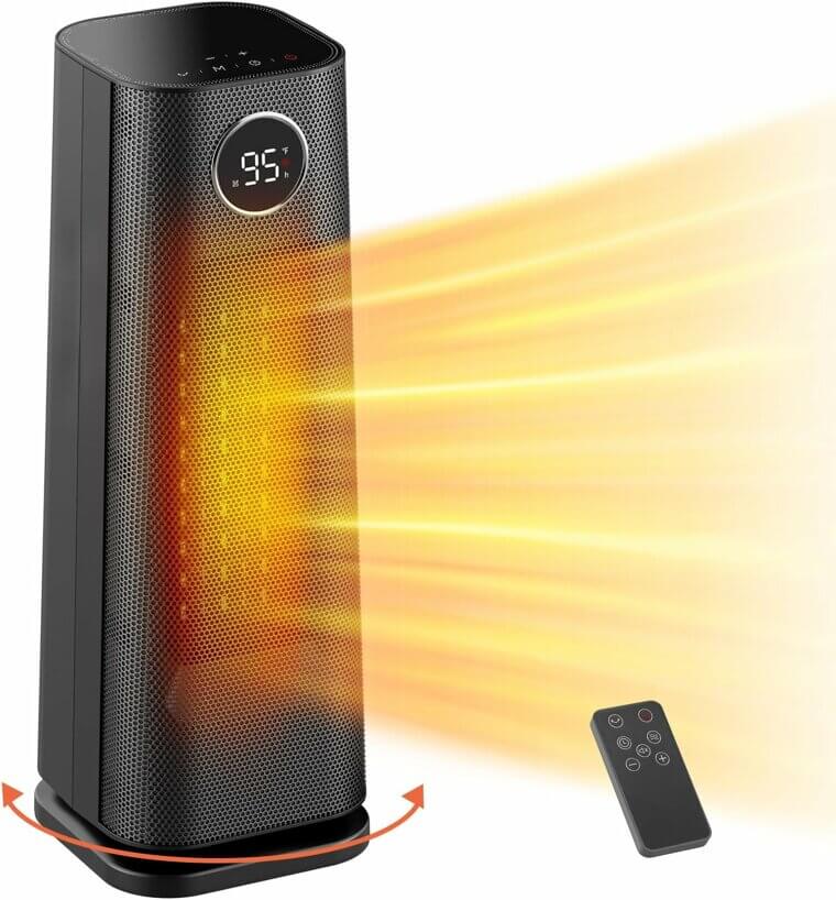 Stay Warm with Space Heater - Fast, Efficient & Portable! Don’t Miss the 29% Discount!