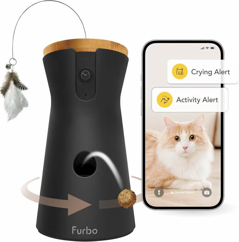 Enhance Home Security with Furbo Cat Cam & Nanny Bundle Now 35% Off!