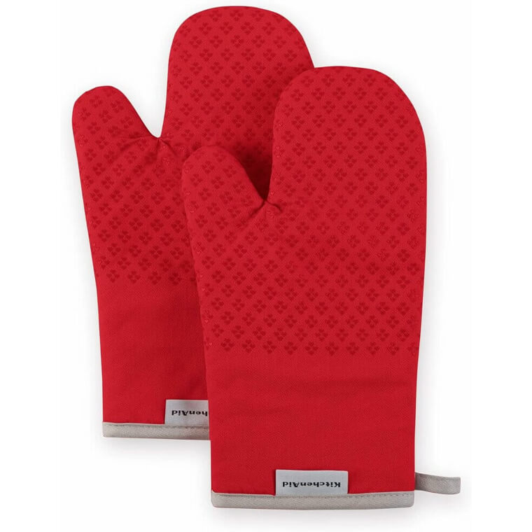 KitchenAid Oven Mitts - Heat Resistant and Spacious Fit - Now 10% Off!