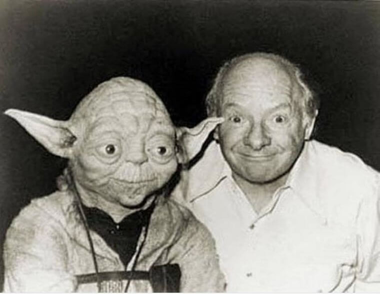 Yoda mit seinem Schöpfer