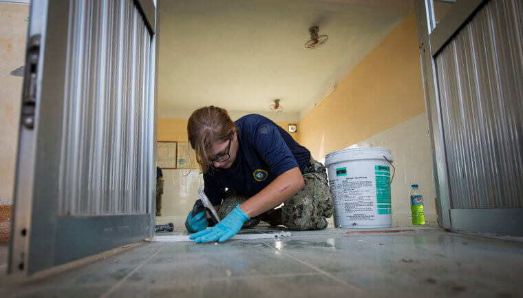 Clean and Reseal Grout