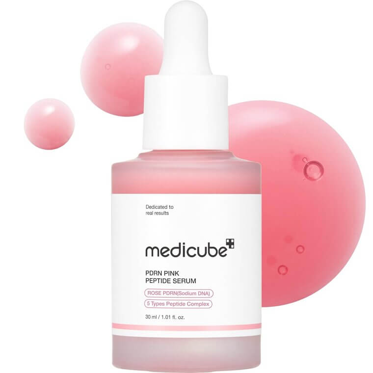 medicube Pink Peptide Serum - Hydrate & Brighten Your Skin - Now 13% Off!