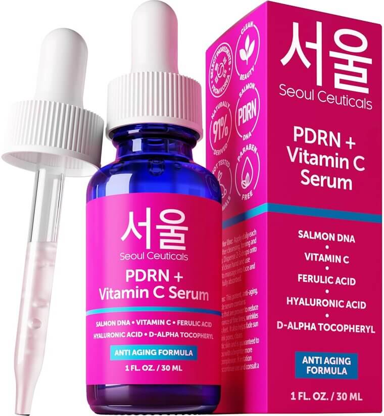 SeoulCeuticals PDRN Serum - Korean Anti-Aging Boost 