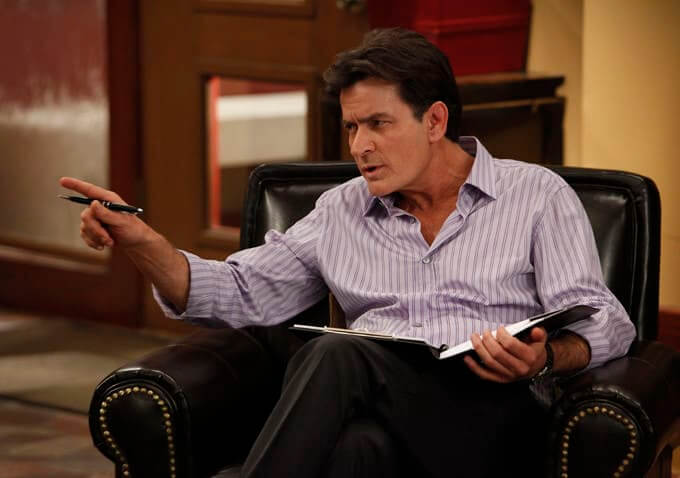 Charlie Sheen Yells At His Manager