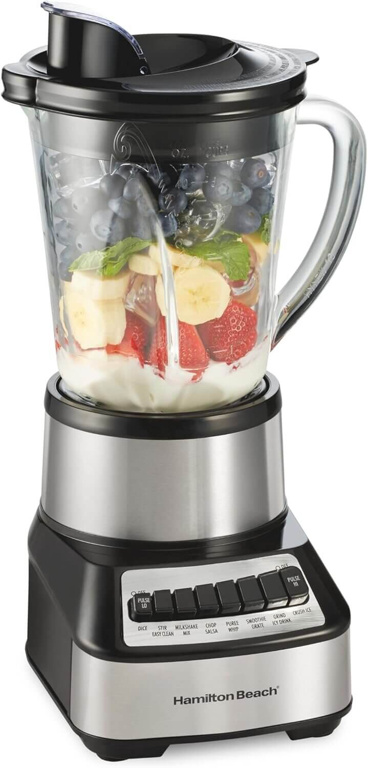 Hamilton Beach Wave Crusher Blender: Smoothies & More Made Easy 