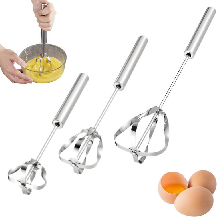 Stainless Steel Whisk: Effortless Mixing for Home Chefs 