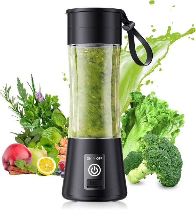 Cordless Portable Blender: Smoothies Anywhere, Anytime 