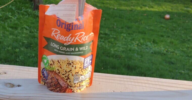 Flavored Instant Rice Pouches