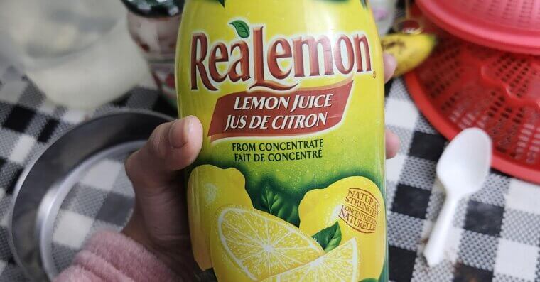Bottled Lemon Juice