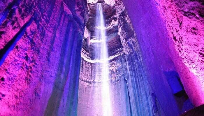 Ruby Falls – The Colorful Heart of The Mountain