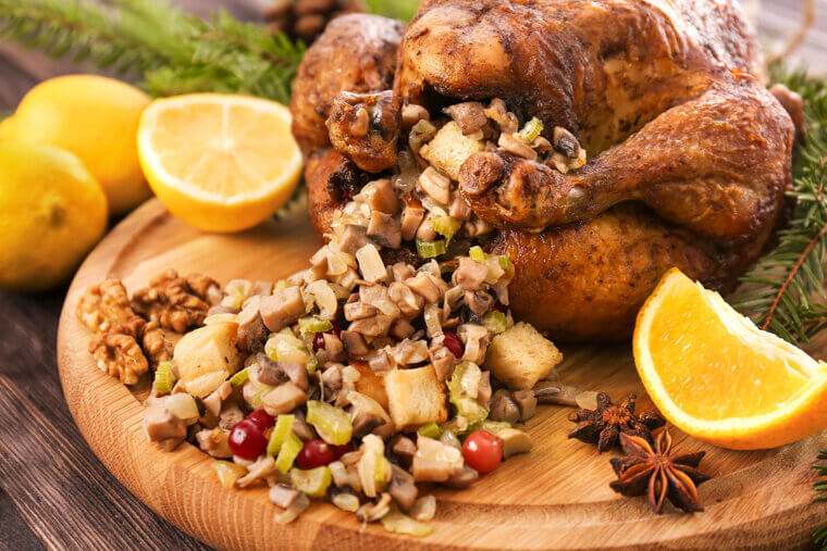 Relleno de pavo
