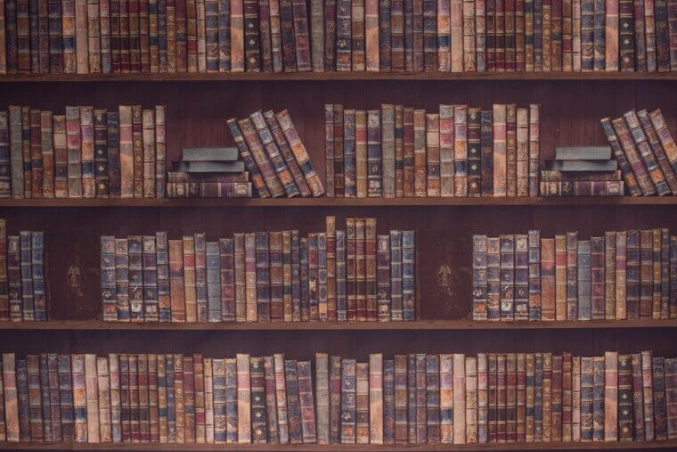 Skip the Bookcase Wallpaper and Buy Real Books