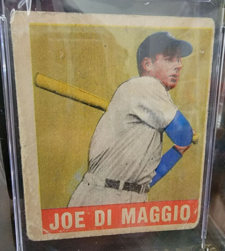 1948 Joe DiMaggio Leaf Card Is Worth $75,000