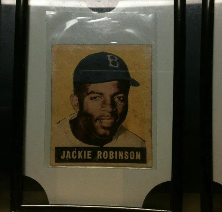 1948 Jackie Robinson Rookie Sold for $350,000