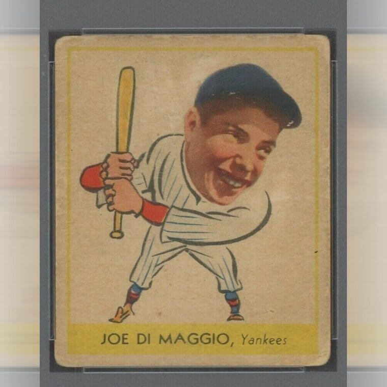 1938 Joe DiMaggio Is Worth Around $200,000