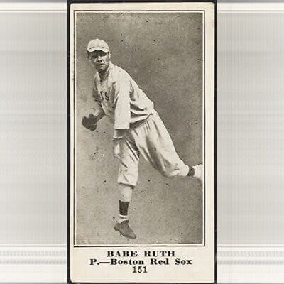 1916 Sporting News Babe Ruth Rookie Card Has an Estimated Value of $1.35 Million