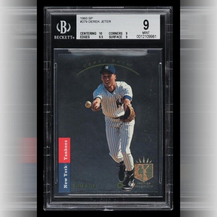1993 Derek Jeter Is Worth $180,000