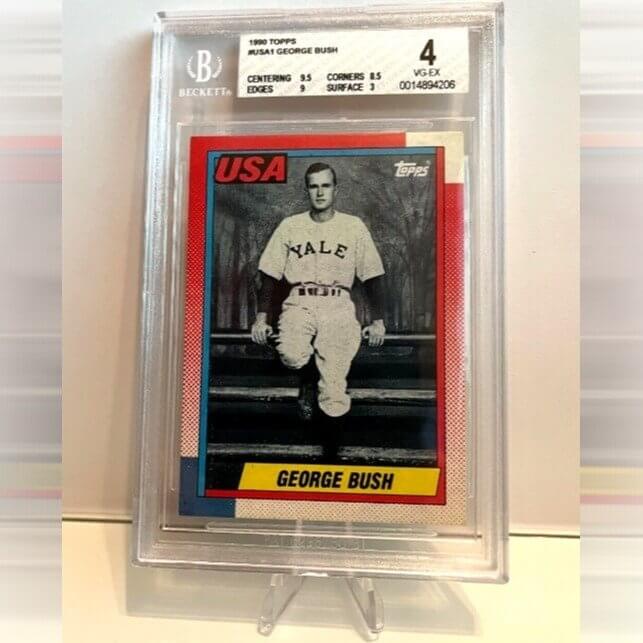 1990 George Bush (the President) Sold for $25,695