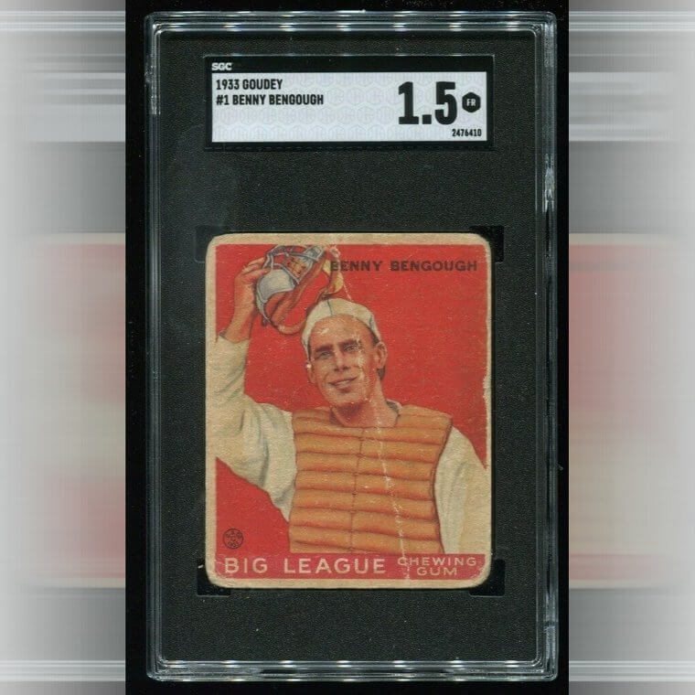 1933 Benny Bengough Is Worth $100,000