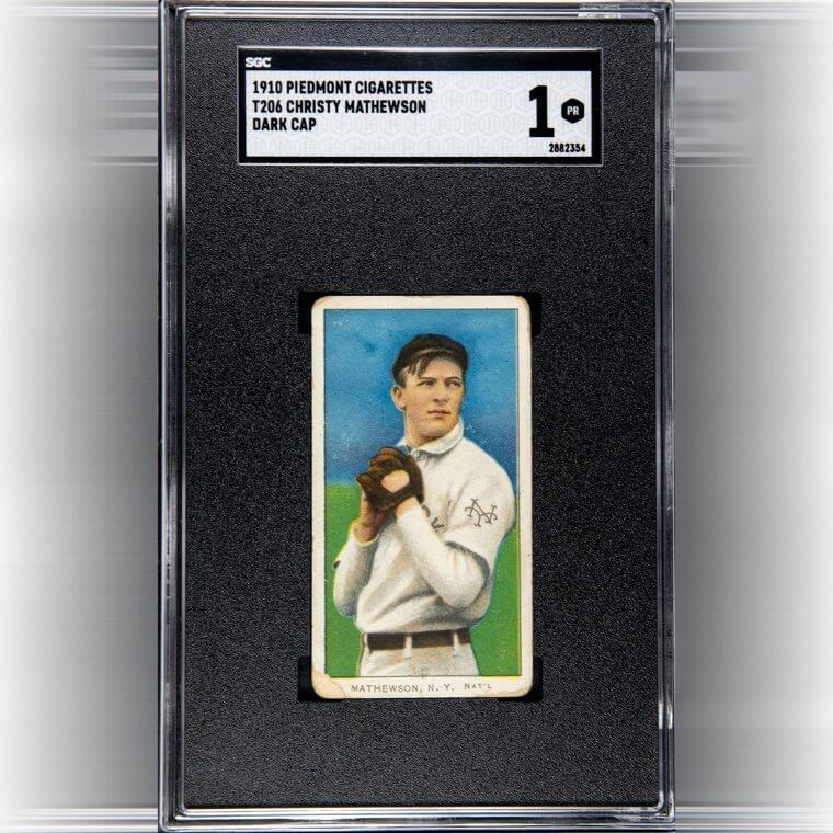 1909 Christy Mathewson Is Worth $125,000