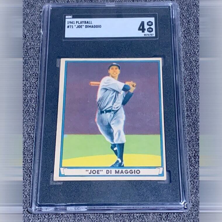 1940 Joe DiMaggio Is Worth $85,000