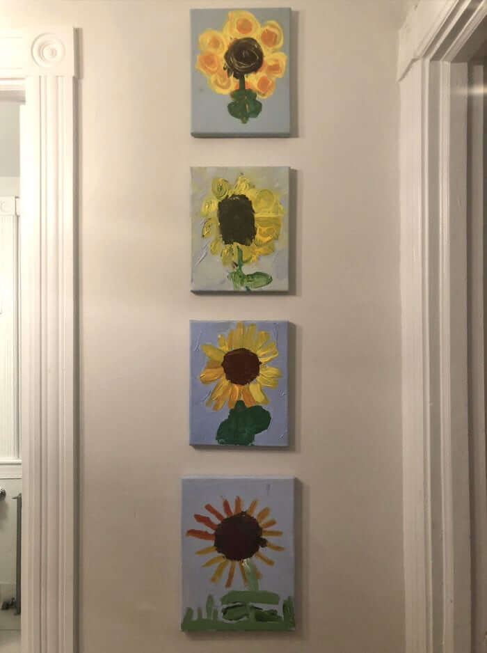 4 Paintings, 4 Children